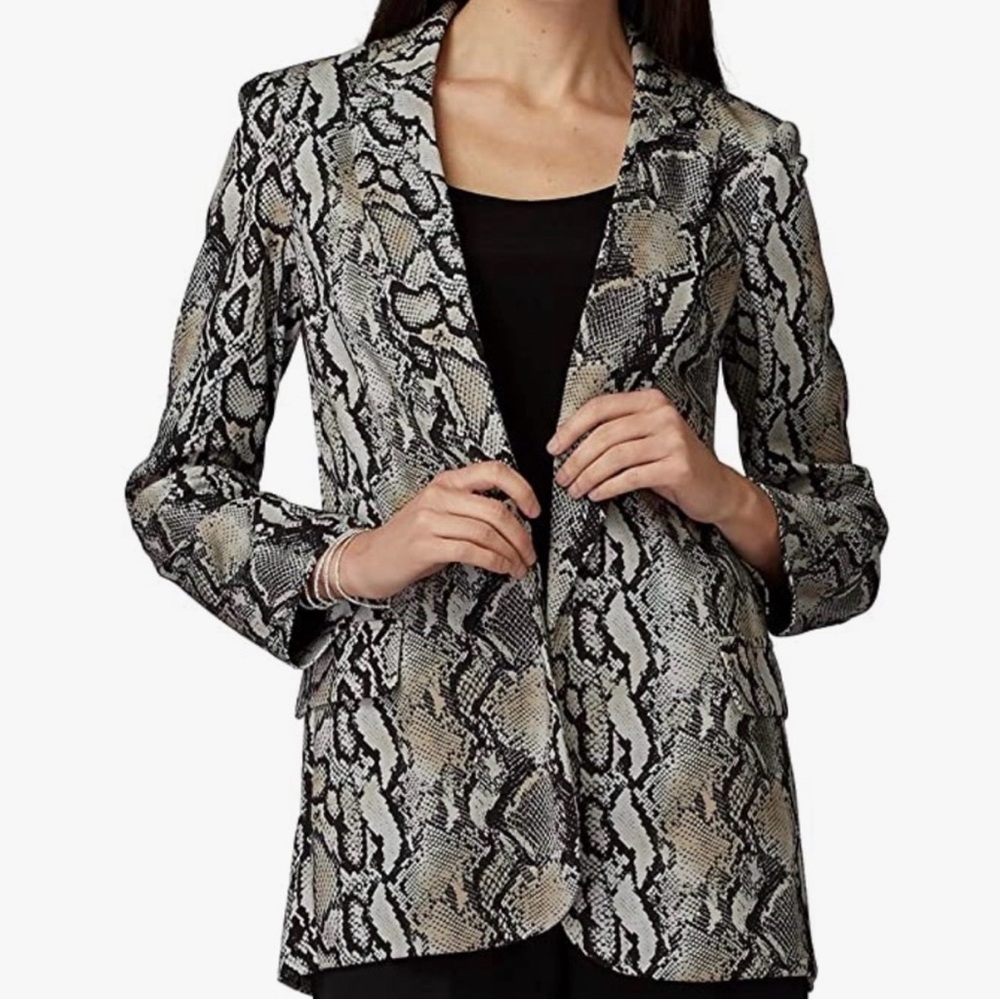 Joseph Ribkoff Snake Pattern Blazer WORN ONCE